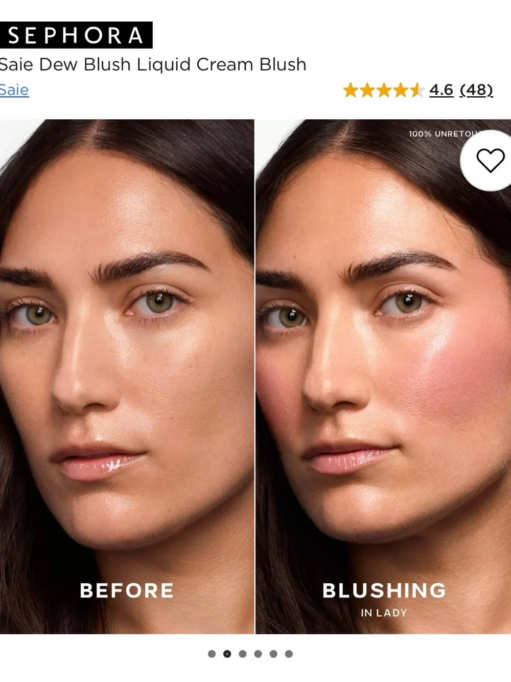 Saie Liquid Dew Blush — Lady